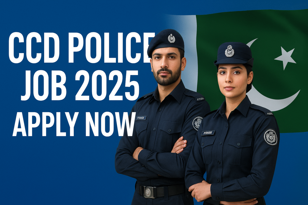 CCD POLICE JOB 2025