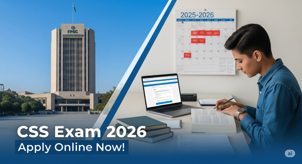 CSS Competitive Examination 2026