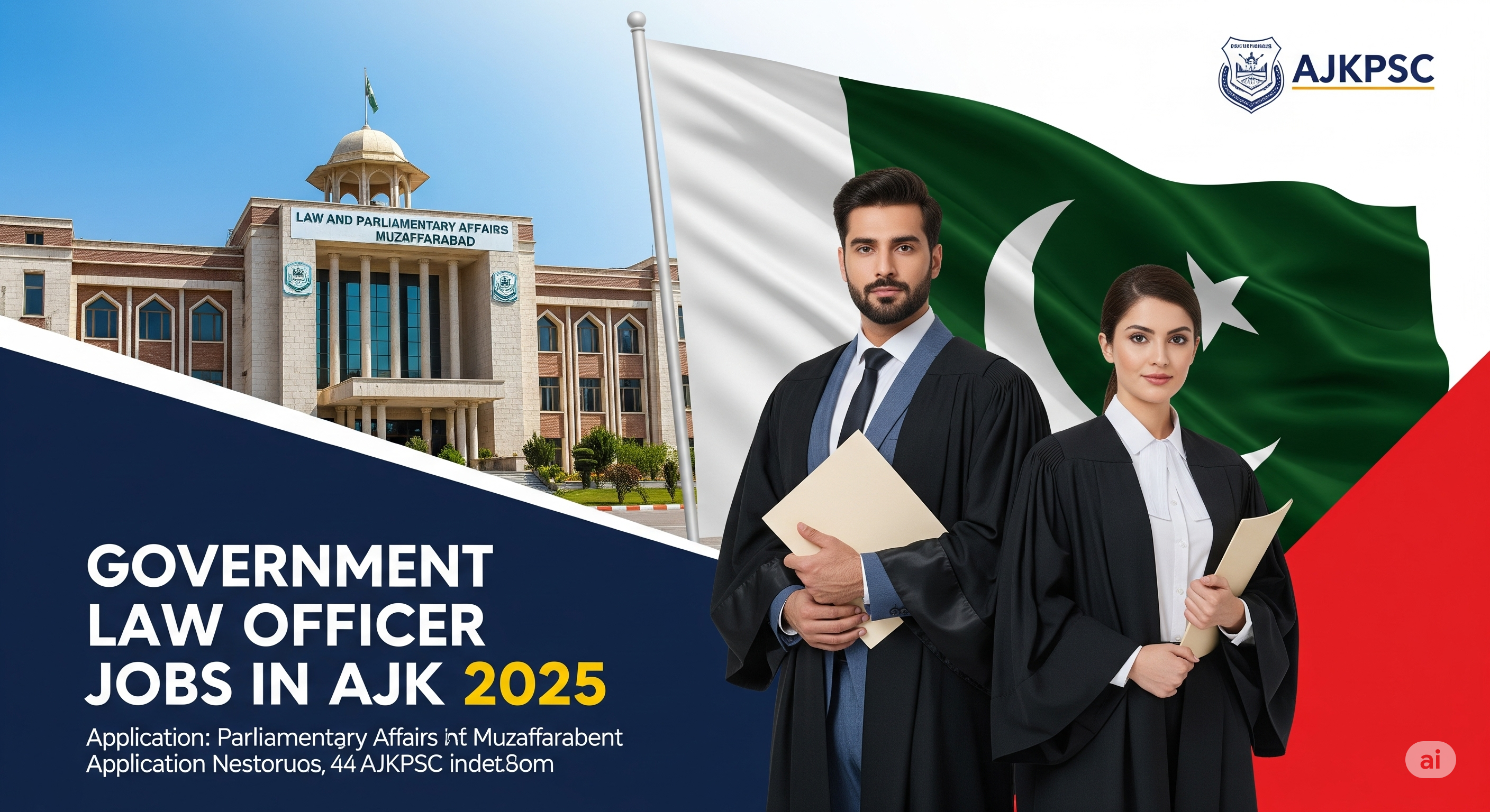 Government law officer jobs in AJK