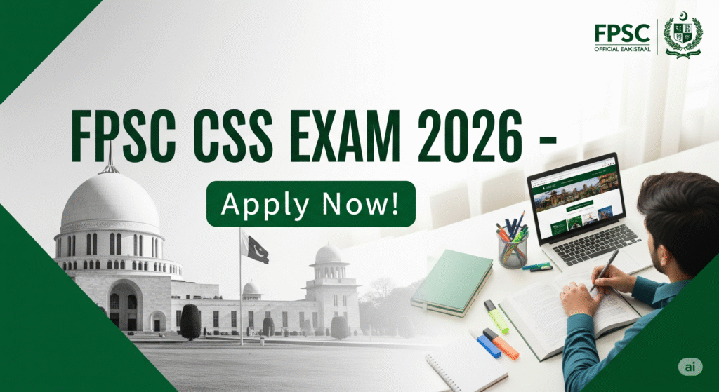 FPSC CSS Exam 2026