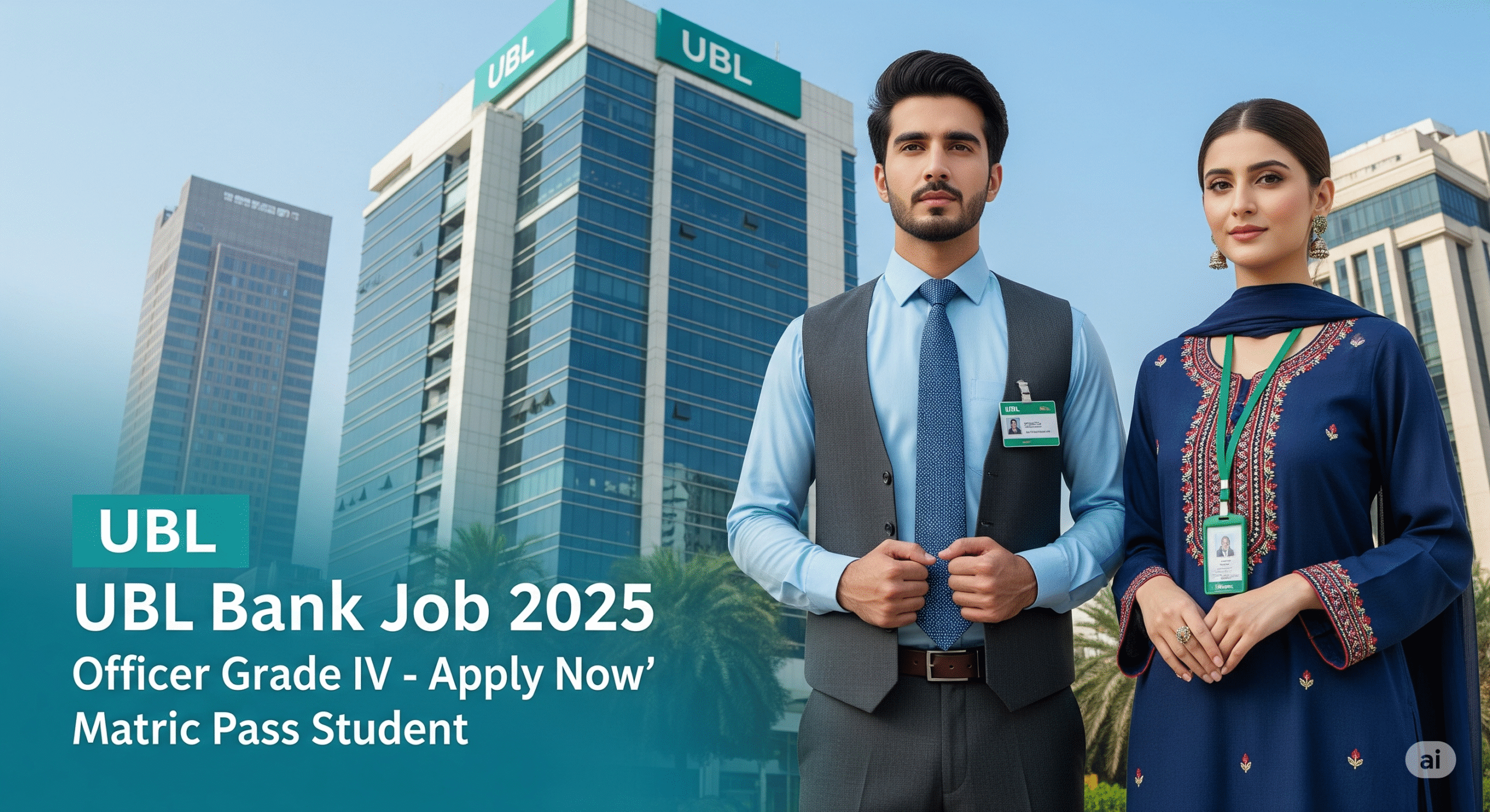 UBL Bank Job
